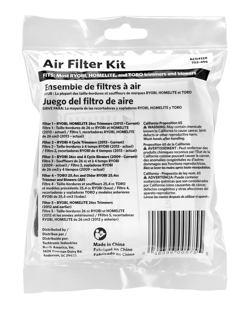 Amazon.com : PowerFit AC04128 Universal Air Filter Kit
